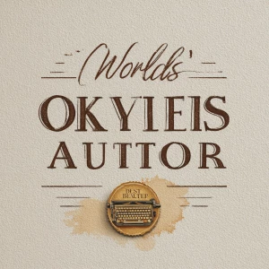 Minimalist vintage-style illustration, bold serif text reading "...