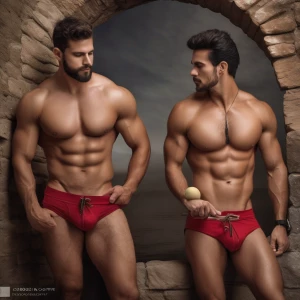 Los mellizos Carlos y Ramón les encanta hacer hicking desnudos...