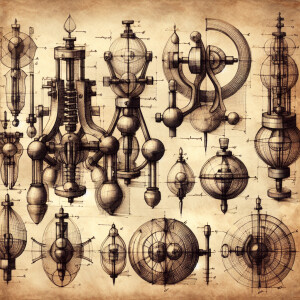 Imagine if Leonardo Da Vinci had created intricate illustrations...