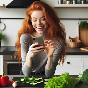 I’m supposed to be making a salad. But I’m high. So I’m gonna ma...