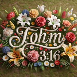 Create a 3-D realistic image with the words written out in text...