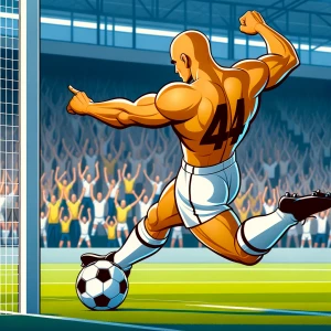 Zidane scoring in the 2002 champions league final.