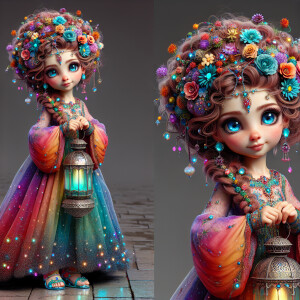 Head to toe Disney character female photorealistic
