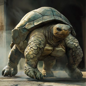 strong turtle