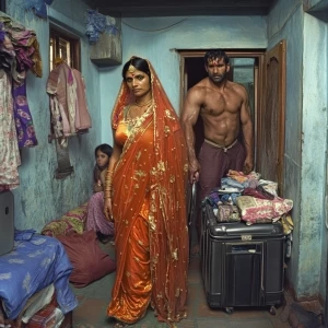 Photorealism,a 54-year-old Gujarati mother who works as a housem...