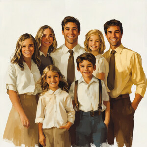 A Modern day Jehovah’s Witnesses Family 

There 

There All Smil...