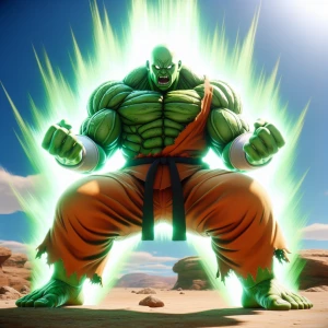 Hulk if he was in dragon ball z