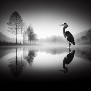 Monochrom and minimalist landscape photography by a professional...