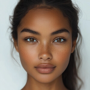 A 22-year-old woman with a blend of Hawaiian and South African f...