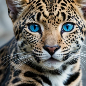 MAKE AN ADORABLE BABY JAGUAR WITH BLUE EYES WITH AN ADORABLE LOO...