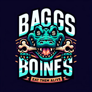 Color pop. the brand name "Baggs&Bones" prominently displayed at...