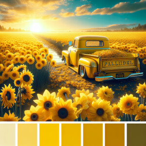 an image that captures the essence of warmth and vibrancy with a...