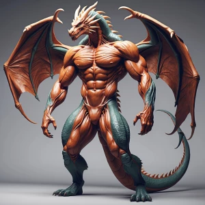 Design an image of a hybrid creature that combines the features...