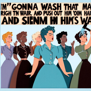 NELLIE]
I'm gonna wash that man right outta my hair
I'm gonna wa...