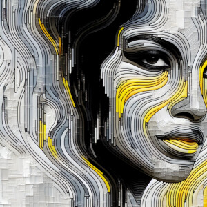 A light, textured mix of white and various shades of gray to add...