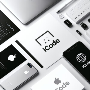 Хочу создать минималистичный логотип для "iCode", ассоциирующийс...