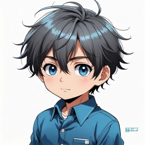 chibi anime boy