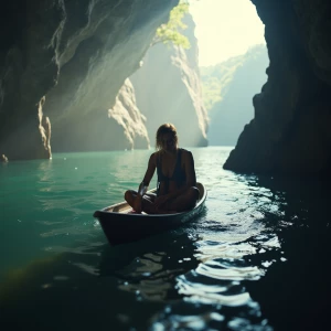 Create a chill image for my travel video