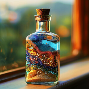 REALISTIC, this is an art technique that uses different colors o...