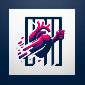 Create a heart breaking out of a jail cell