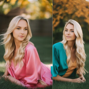 High school graduation pics of a skinny blonde naked girl, full...