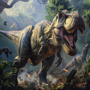 Картинка с динозаврами