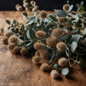 Dry flower like eucalyptus and other varieties make arrangements...