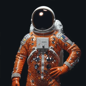 In a galaxy far, far away, a gaudy, glittering space explorer st...