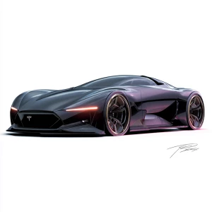 Here's a reimagined prompt for a futuristic car concept based on...
