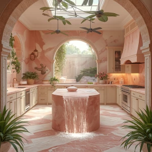 Transport yourself to the enchanted Coralstone Hearth kitchen, w...