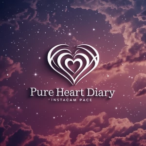 Pure heart diary named insta page so I need logo for that clear...