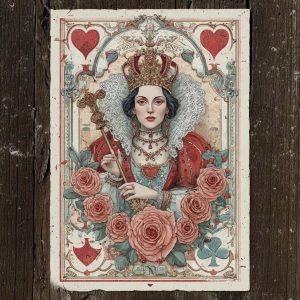 Print-ready junk journal page, A4 portrait full-bleed (approx. 2...