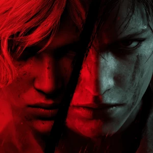 Игровой баннер с персонажами из Silent Hill 2 Remake и Silent Hi...