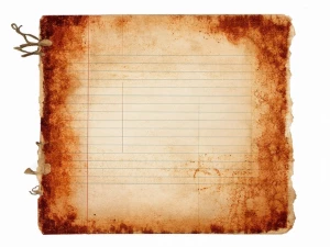 Create a vintage “Rust & Root” eco-dyed LEDGER PAPER background...