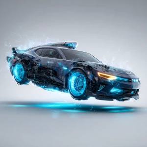 Here's a reimagined prompt for the vehicle with transformation c...