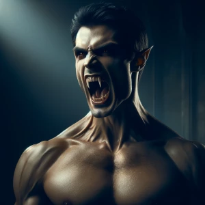 Title: "The Fury Unleashed"

Prompt:
In a dimly lit room, the ai...