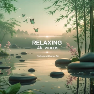 Generate Ultra realistic peaceful zen landscape at golden hour,1...