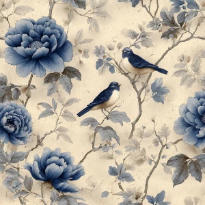 Create ONE continuous background paper design (NOT divided, NOT...