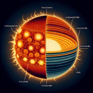 layers of the sun