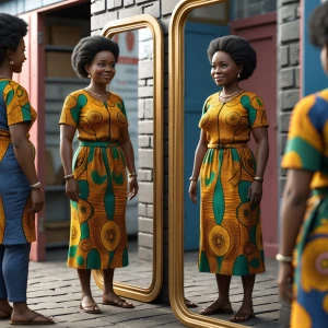 Generate a 3D animation images of two African friends
Sheila and...