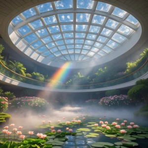 Cloudwalk Indoor Atrium: A breathtaking expanse of air and light...