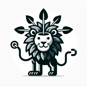 Weed in the form of a lion