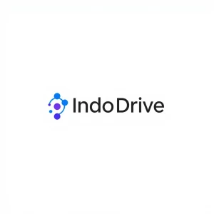 Create a sleek and modern logo for Indo Drive, a white-label AI...