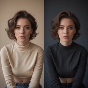 Use the first photo (cream background) as the main image and kee...