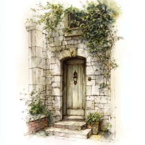 Print-ready junk journal page, A4 portrait full-bleed (approx. 2...