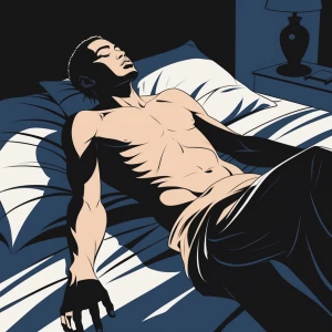 Create a museum-quality, fine-art illustration for a hip hop alb...