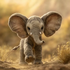 Create a realistic and heartwarming scene where a young African...