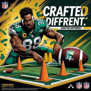 SLOGAN: "Crafted Different" Cosmic Comic Style: Tucker Kraft as...