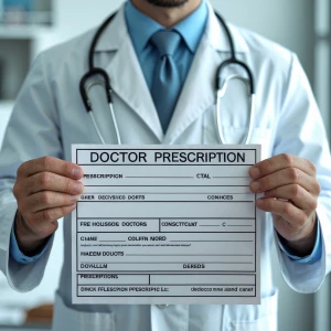 create this image into real doctor prescription