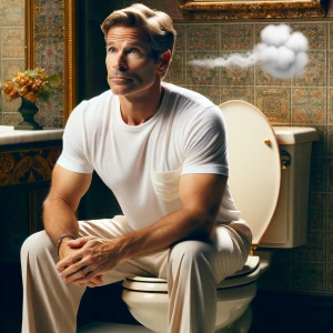 leonardo di caprio pooping